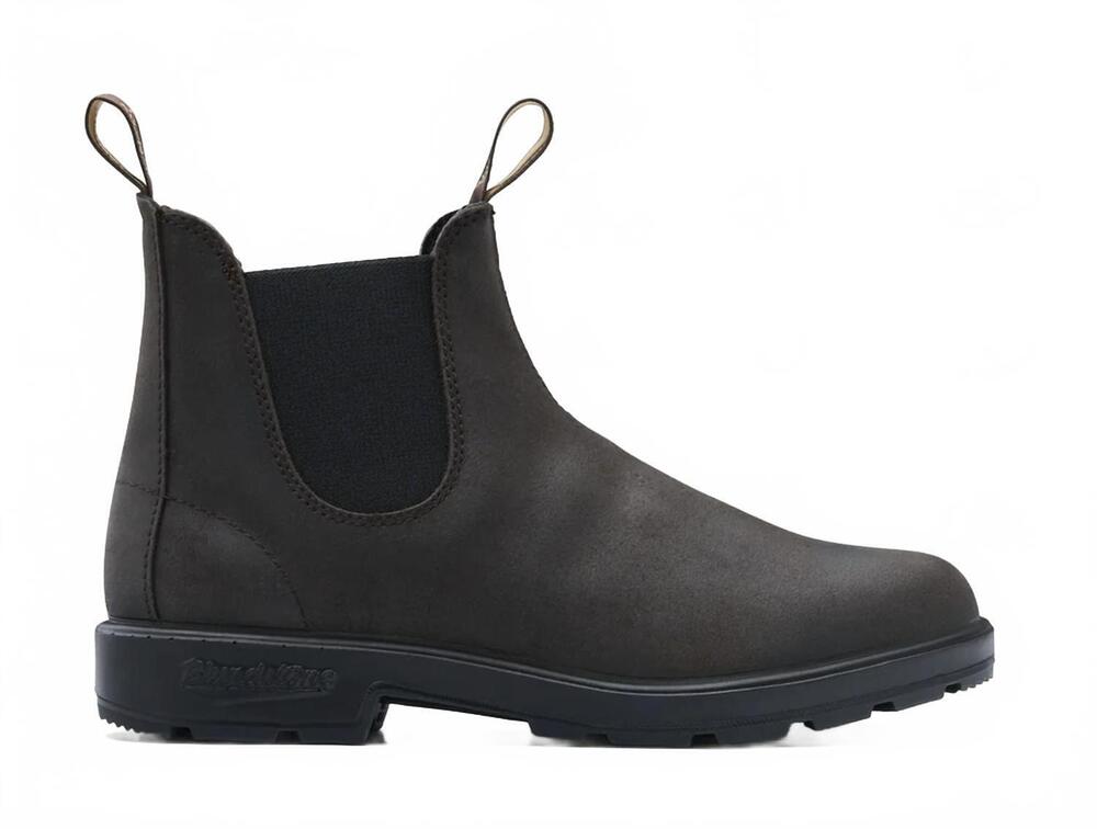NEW BLUNDSTONE men's 2610 chelsea boots in dark brown